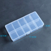 10 Grids Plastic Organizer Box 17.5x8.7x3cm