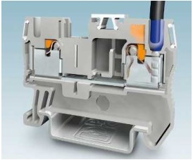 Pt Electrical Din Rail Push In Connector Feed Through Spring Terminal Blocks 