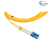 Cable de conexión de fibra óptica SC / APC-LC / UPC dúplex monomodo 3,0 mm 1 m PVC G652D