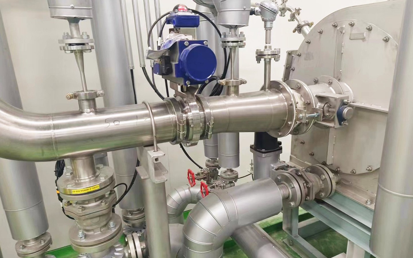 HK60Q-EX-P Explosion-Proof Electric UPVC Ball Valve Pharmaceutical Industry HK60Q-EX-P Patlamaya Dayanıklı Elektrikli UPVC Küresel Vana İlaç Endüstrisi