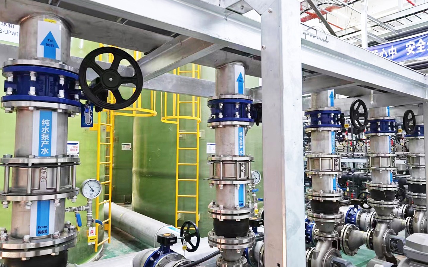 Worm Gear Operated Butterfly Valve Photovoltaic industry Industrie photovoltaïque de vanne papillon à engrenage à vis sans fin