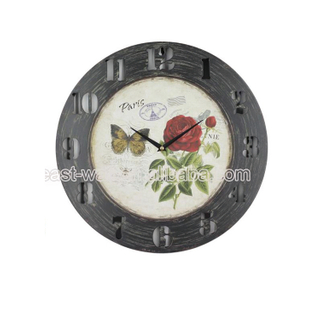 Cheap Custom Color Iron Quartz Wall Custom Clock Movement Mechanism Repair Dial