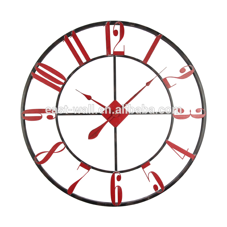 Nice Quality Competitive Price Tailored Frameless Wall Hanging Description Metal Wall Clock