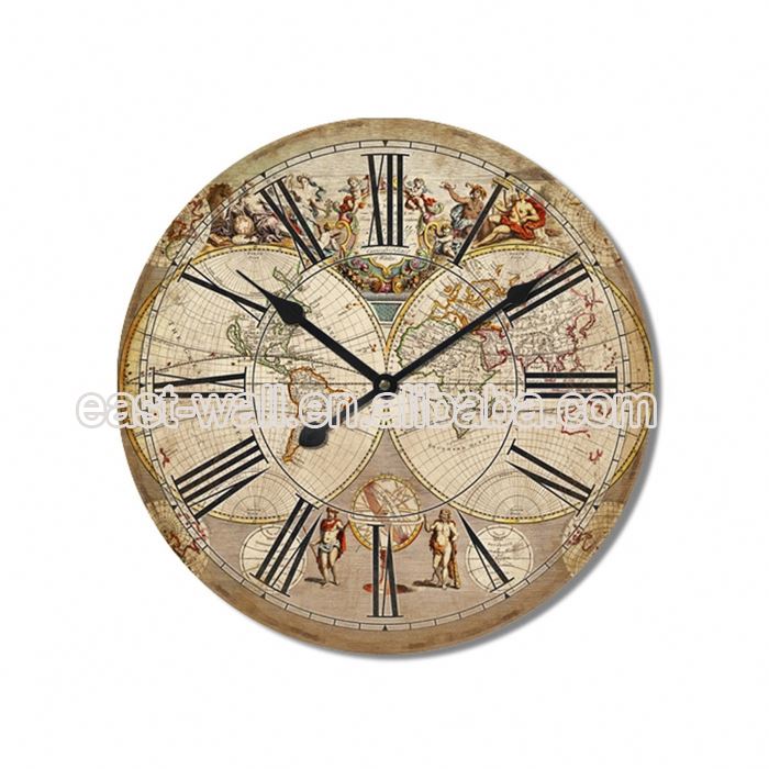 High Quality Professional Design Printing Decorative Custom Wall Clock Movement Mechanism