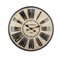 Round Shape Home Decoration MDF Antique Promotional Digital Wall Clock