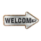 Embossed Retro Small Metal Sign, Wall Art Tin Signs