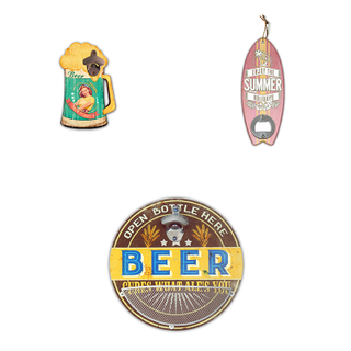 Hot Sale Guaranteed High Quality Custom Size Metal Bar Bottle Opener Wall Mount