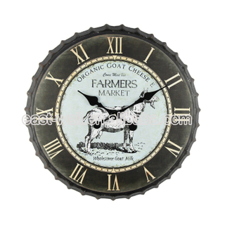 Home Decoration Wall Clock Design Your Own House Quality Guaranteed Bottle Cap Clock
