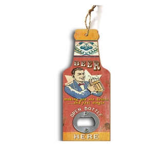 High Quality Promotion Custom For Gifts Beer Flat Bottle Opener