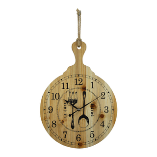 2018 New Custom Wholesale Antique Wood Wall Clock