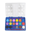 18pcs Solid Watercolour And 2pcs Brush Set Dia. 2.8cm 21x15x1.6cm