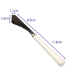 White Handle Palette Knife Small Blade