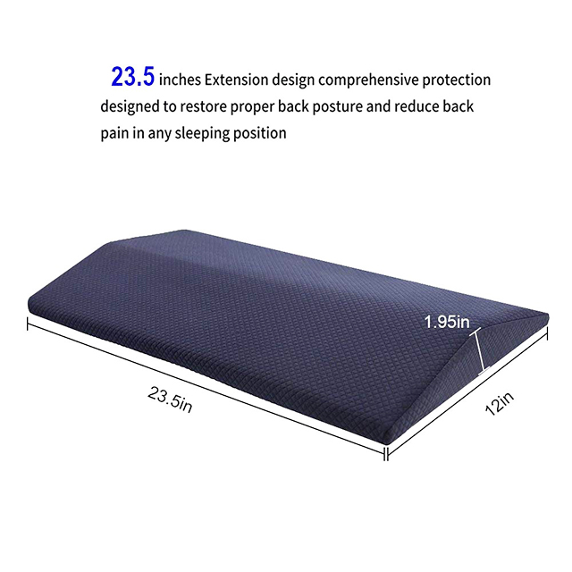 Healthy Memory Foam Lumbar Back Pillow 
