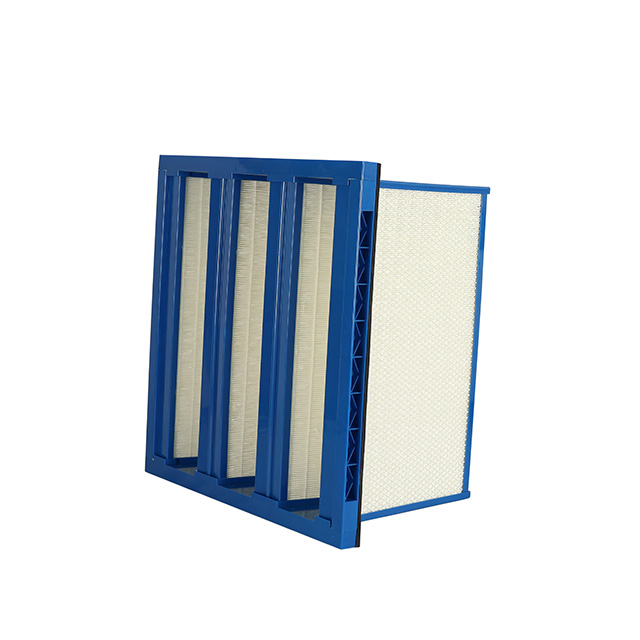 V型密褶式空气过滤器过滤器
