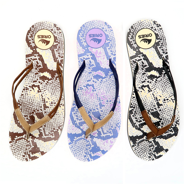 Fond de motif floral spécial EVA confortable femmes plage bascule AH-8E037 - Bélier