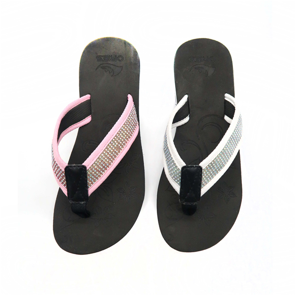 Estilo de impresi&oacute;n plantilla de impresi&oacute;n al aire libre de las mujeres EVA Flip Flops AH-8E063-Ories