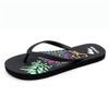 Playa personalizada impresa colorido diseñador casual zapatillas de alta calidad flip flops sandalias