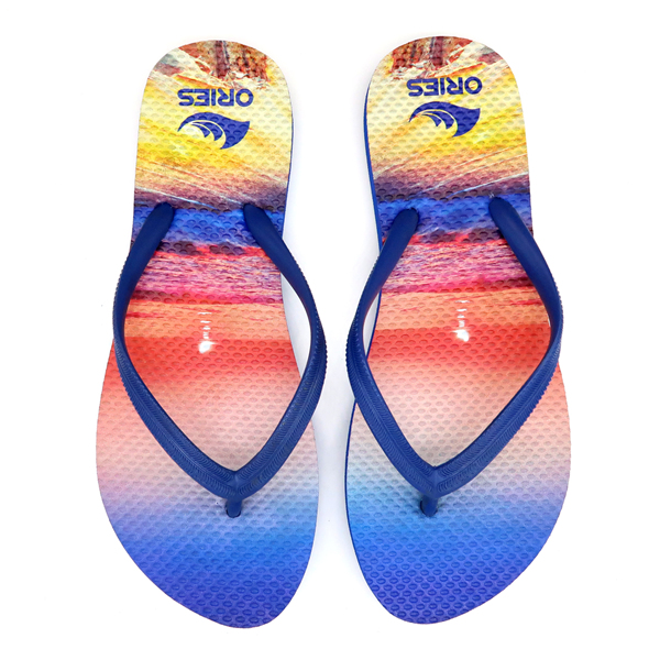 Seaside Sunrise Patrón Patrón Verano Playa Hombres Chanclas AH-8P045-Ories