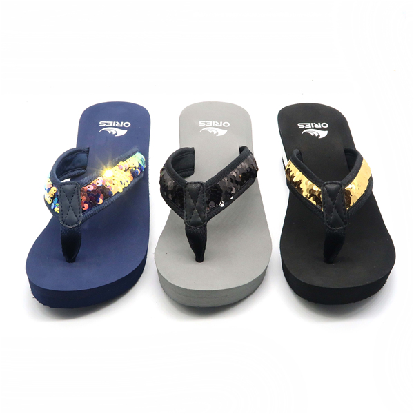 Chanclas personalizadas de playa barata de verano personalizado de nueva moda para hombres AH-8E084 -Ories