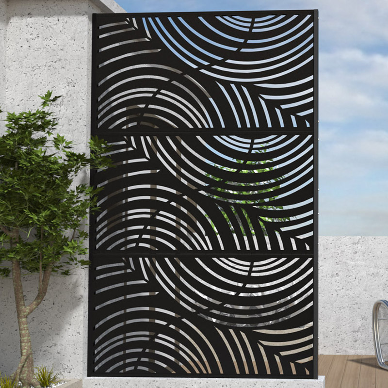 steel laser cut metal privacy screen steel laser cut metal privacy screen
