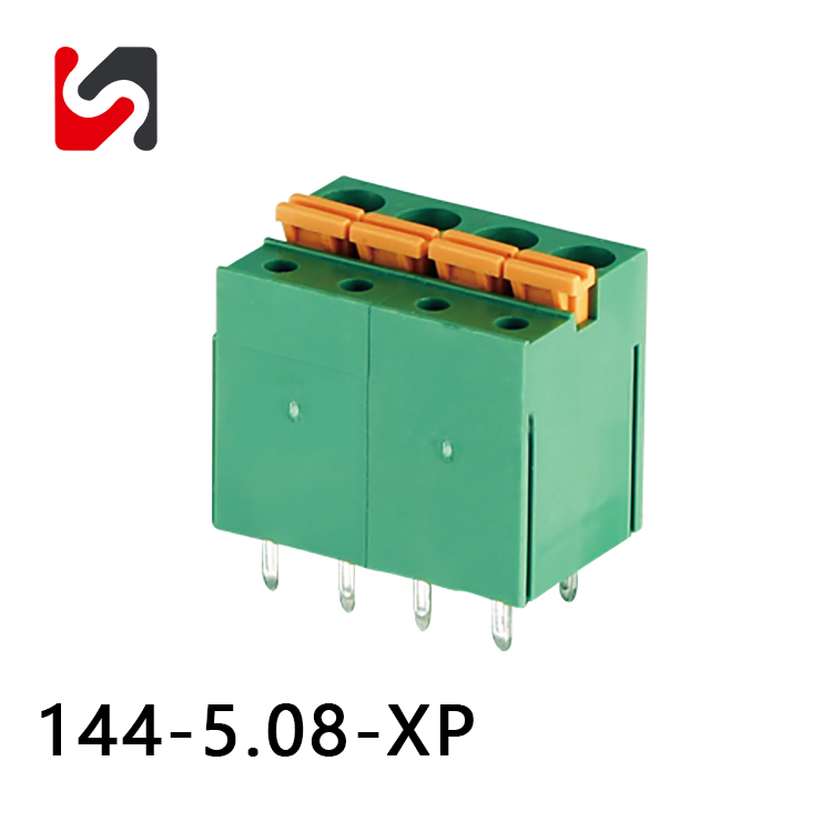 KF144-5.08 spring terminal strip Federklemmleiste KF144-5.08