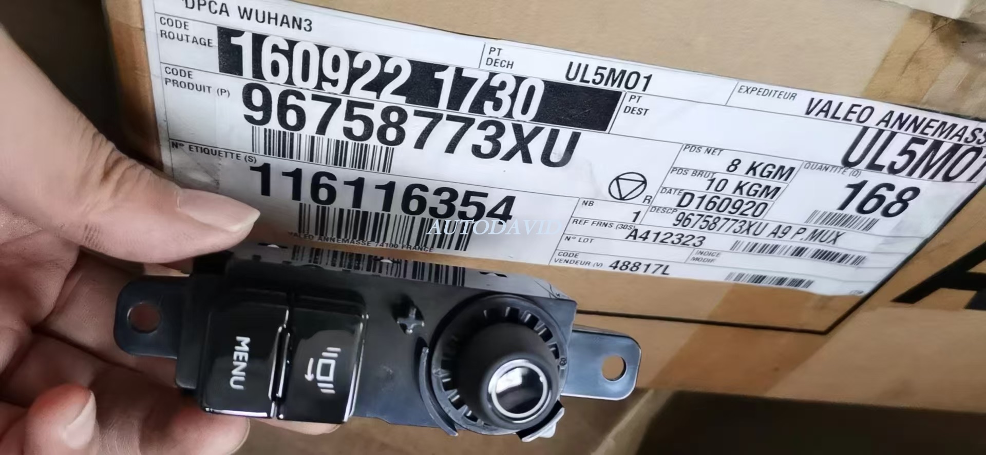 بروجت PG2082008 OEM:96758773XU DVD41-1401