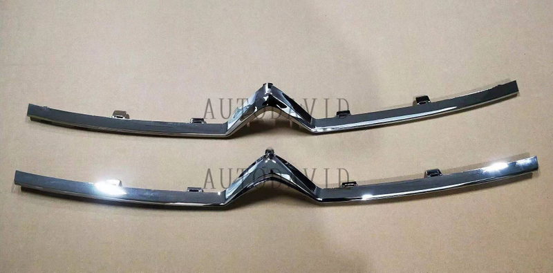 شبكة أمامية لأعلى - شريط مطلي بالكروم سيترون إليزيه 2017 M43R OEM: YL004609DX