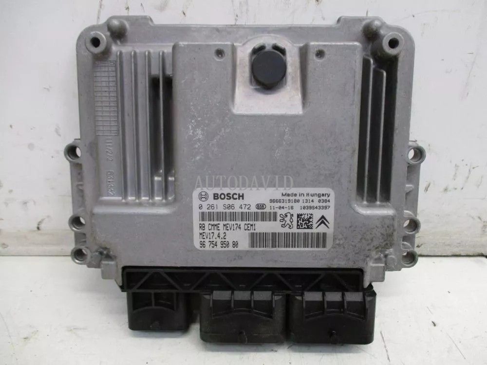 وحدة التحكم في المحرك (ECU) لبيجو بارتنر TEPEE 1.6 OEM: 9666319180 0261S06472 HS03-031-026