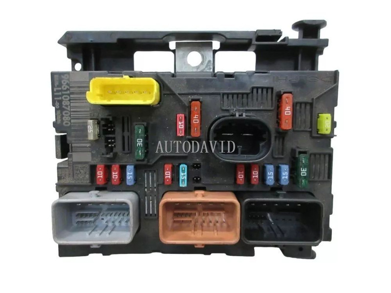 صندوق فيوز المحرك BSM الجمعية لبيجو 307CC (3B) 2.0 HDI 135 OEM: 9667199780 HS01-042-008