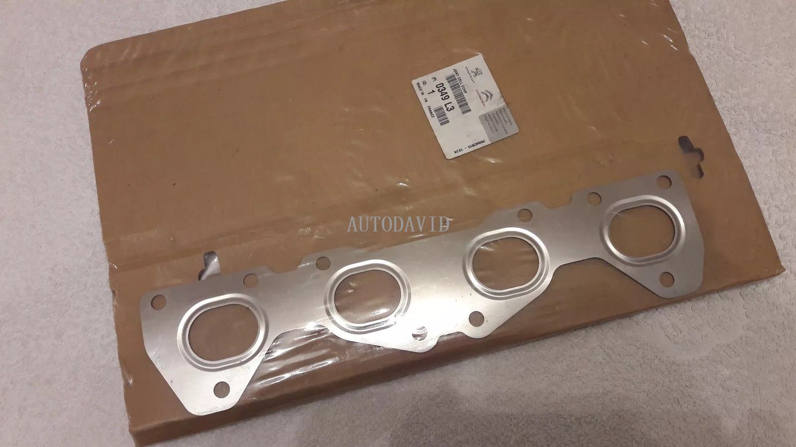 حشية مشعب العادم 106 206 306 307 2008 شريك 1.1 1.4 OEM: 0349L3 HS01-013-008