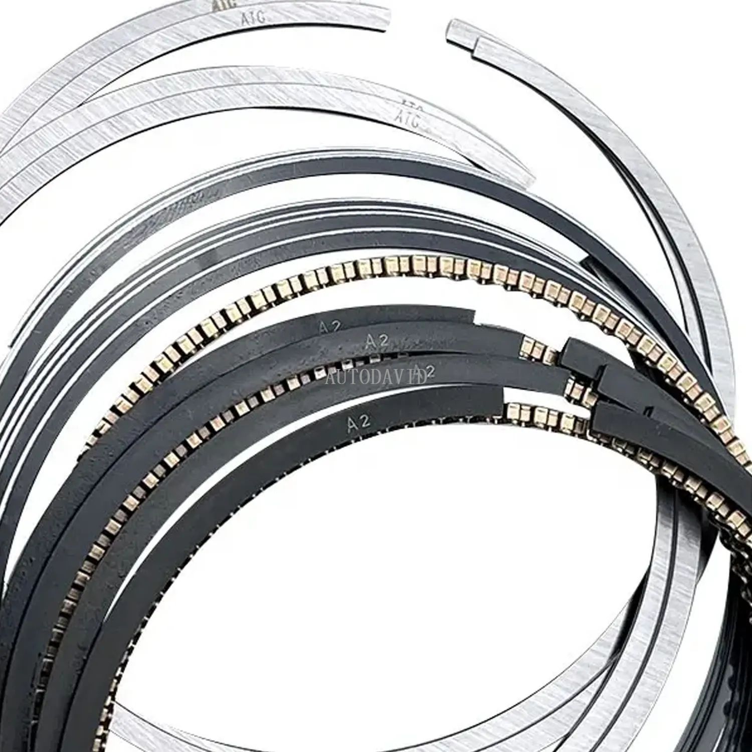 حلقة المكبس لبيجو المحسن النوع 206 307 308 408 301 سيتروين C2 C3 C4 الإليزيه EC5 OEM: 1608425880 HS01-010-037