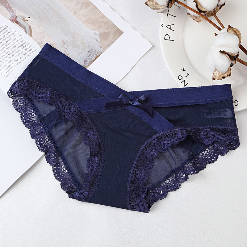 Manufactory Pregnant women's underwear low waist lace briefs sexy no trace of sex delusion women's underwear