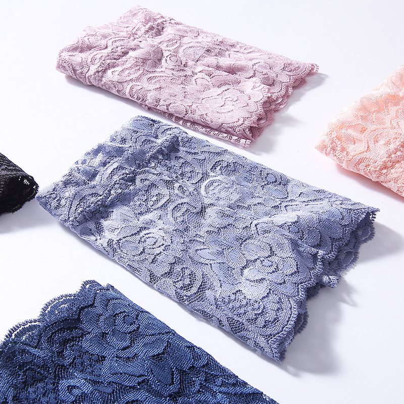 Manufactory High Quality Panties Women Sexy lace Pants large size transparent briefs Underwear Proof Briefs High Waist Female Panties
