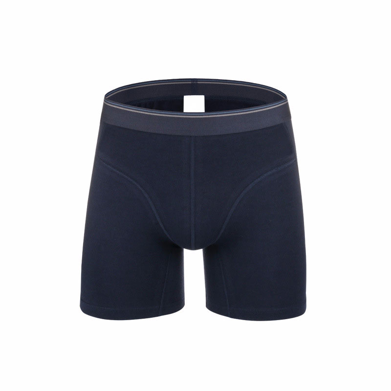 Factory Price Custom OEM ODM Boxers with logo Boxershorts mens Underwear Boxer Shorts Briefs PLUS LENGTH