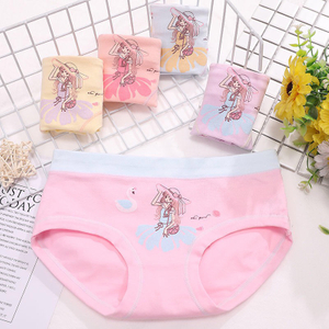 High Quality cotton underwear children underwear girl school kids underwear for wholesale panties briefs