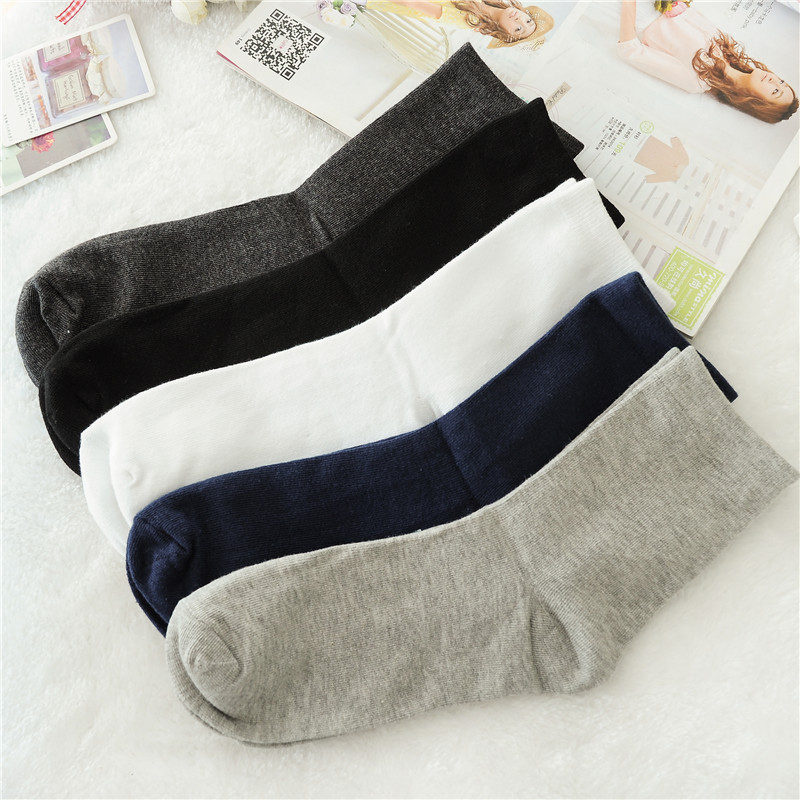 Factory Custom Logo Black Sports Socks Mens Black Athletic Socks Cycling Men Gym Workout Sport Crew cotton socks For Man