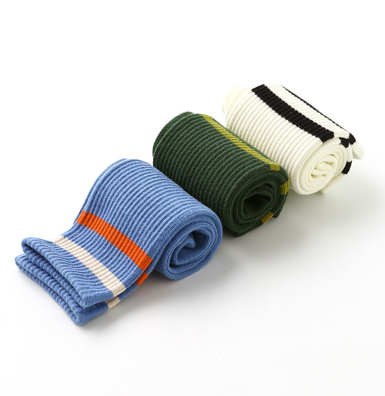 Solid color custom design sports tube socks cotton men and women couples socks