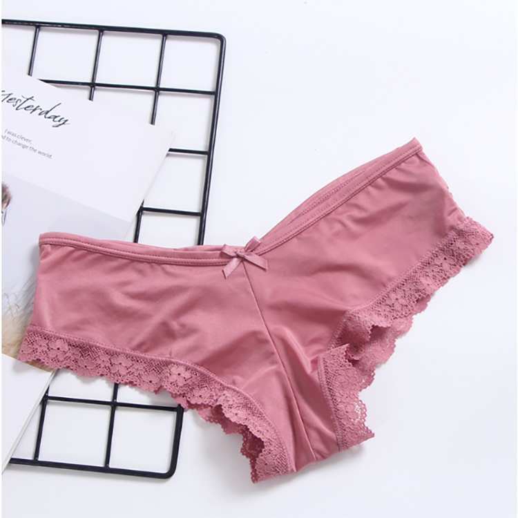 High Quality Ladies Underwear Sexy Seamless Low Rise Ice Silk women Panties Traceless Sexy Girl Underwear Fashion