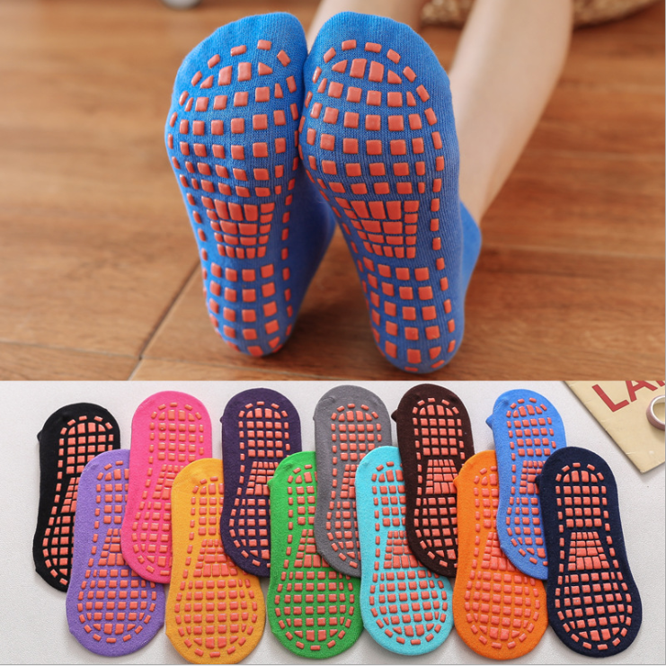 Adult children customized cotton Thin Color Floor Non-slip Sports Yoga Cotton Socks