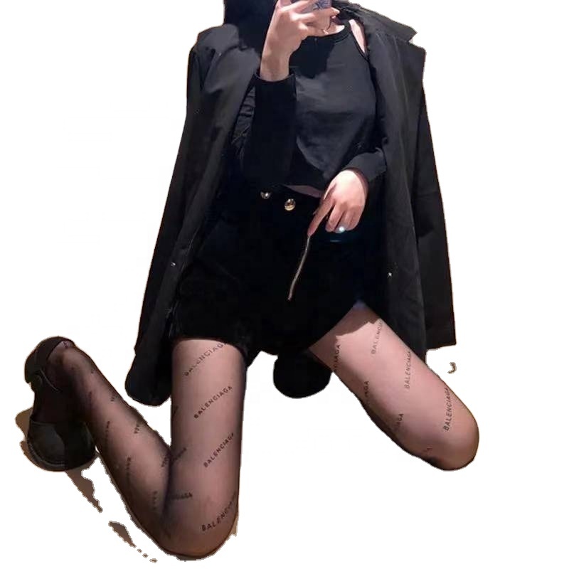 Stockings Girls Lingerie Women's Two Piece Set Stocking Sexy Designer Stockings Panty Hose
