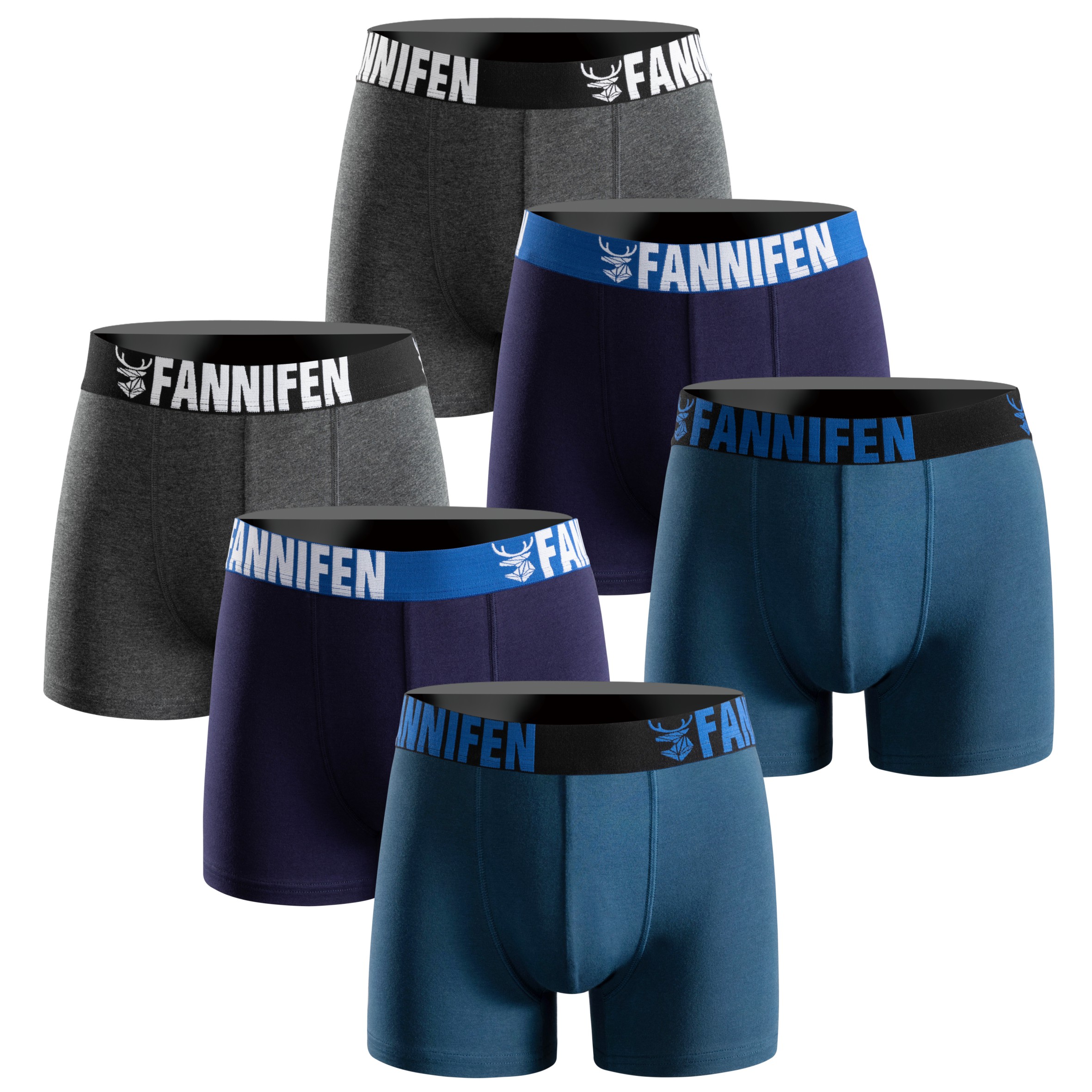 OEM ODM LOGO underwear men custom logo breathable plus size man underwear cotton boxer men's underwear