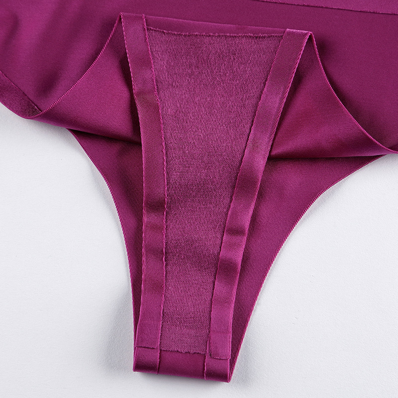 Simple design Seamless Womens underwear low rise nude cotton beach girl's thong thong