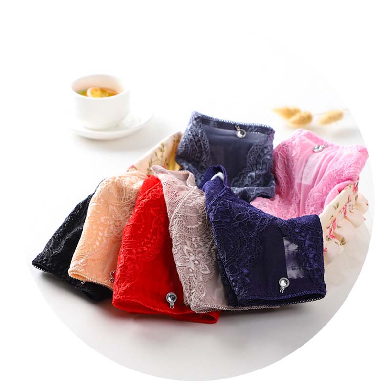 Heavy Days Super Absorbent Hiphugger 4 Layers Leak Proof Women Underwear Cotton Menstrual Period Panties Black Lace Plain Anti