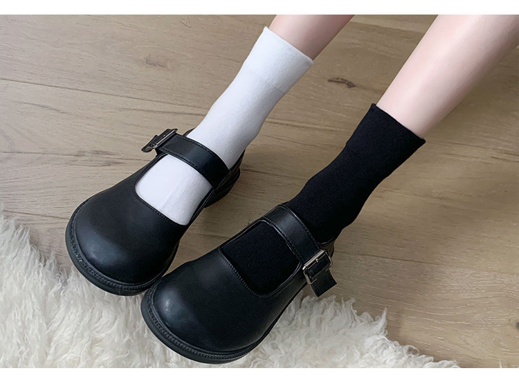 Summer thin medium hose socks for women INS street fashion high elastic breathable cotton socks