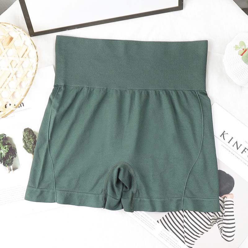 Custom Traceless Yoga Exercise Fitness Seamless Tummy Tuck Pants Hips High Waist Pants for Women Shaping Safety Pants for Women