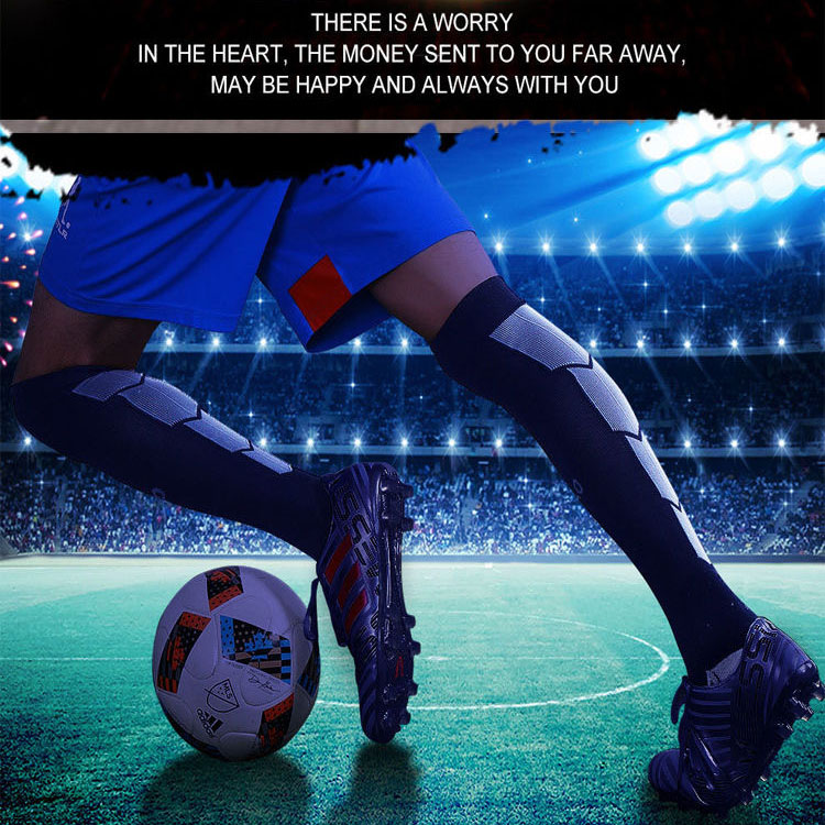 OEM ODM custom men long soccer socks knee copper high stockings football sports anti-slip compression football sport grew socks