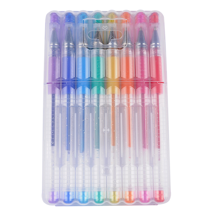 Glitter Color Gel Pen Pack of 6 8 10