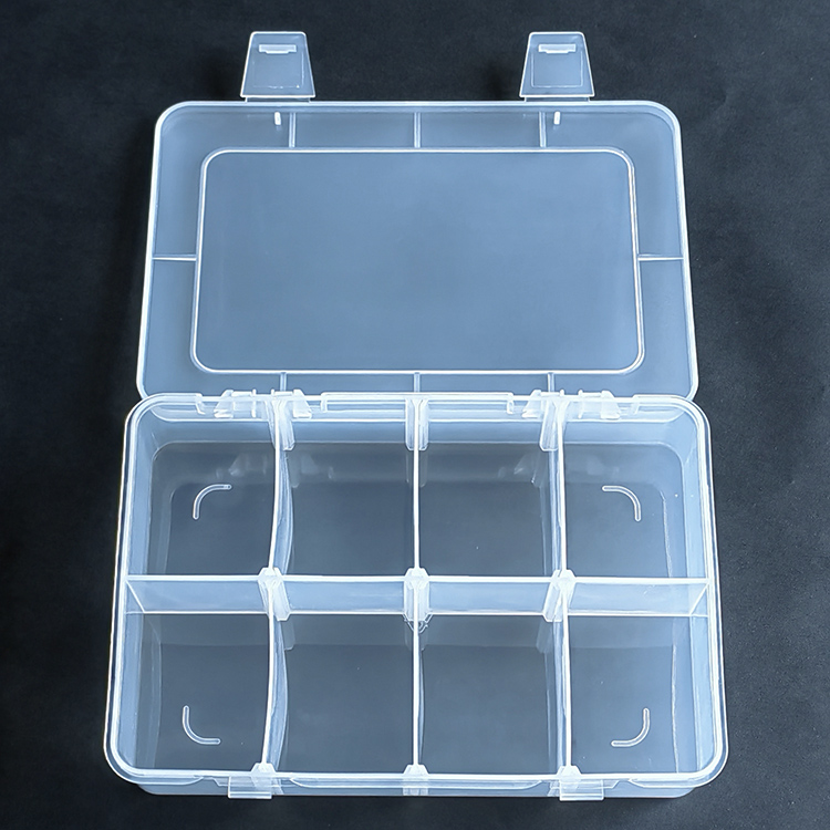 8 Grid Plastic Organizer Box 18x12x4.2cm