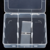 9 Grid Plastic Organizer Box 18.4x15.5x4.2cm