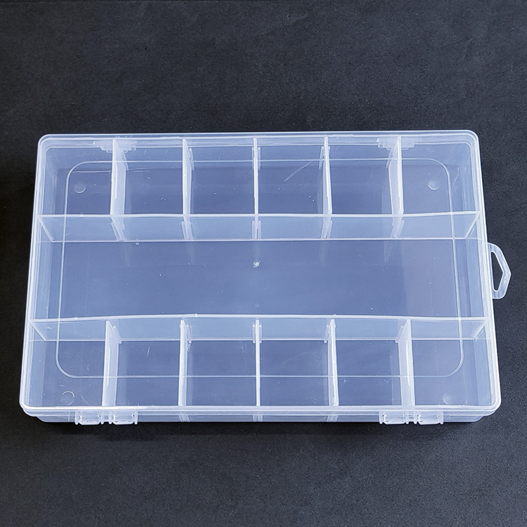 13 Grid Plastic Organizer Box 27.3x18.4x4.3cm